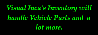 Visual Inca's Inventory will handle Vehicle Parts and a lot more.